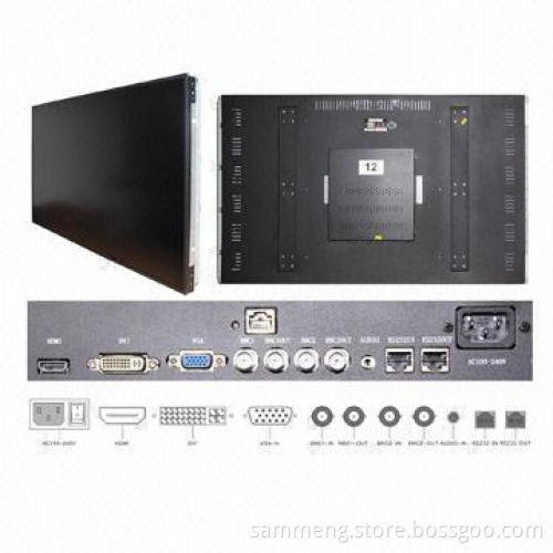 46-inch Full Color Super Narrow Bezel CCTV LCD Video Wall Screen, A+ Brand Panel and Free Software
